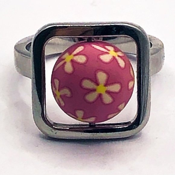 Swatch Bijoux spinner ring, size 8 - Picture 6 of 10